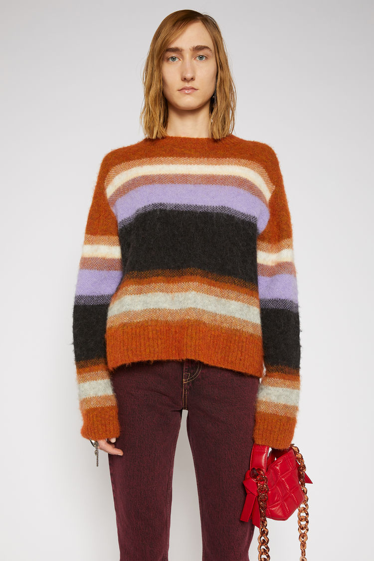 acne studios striped sweater