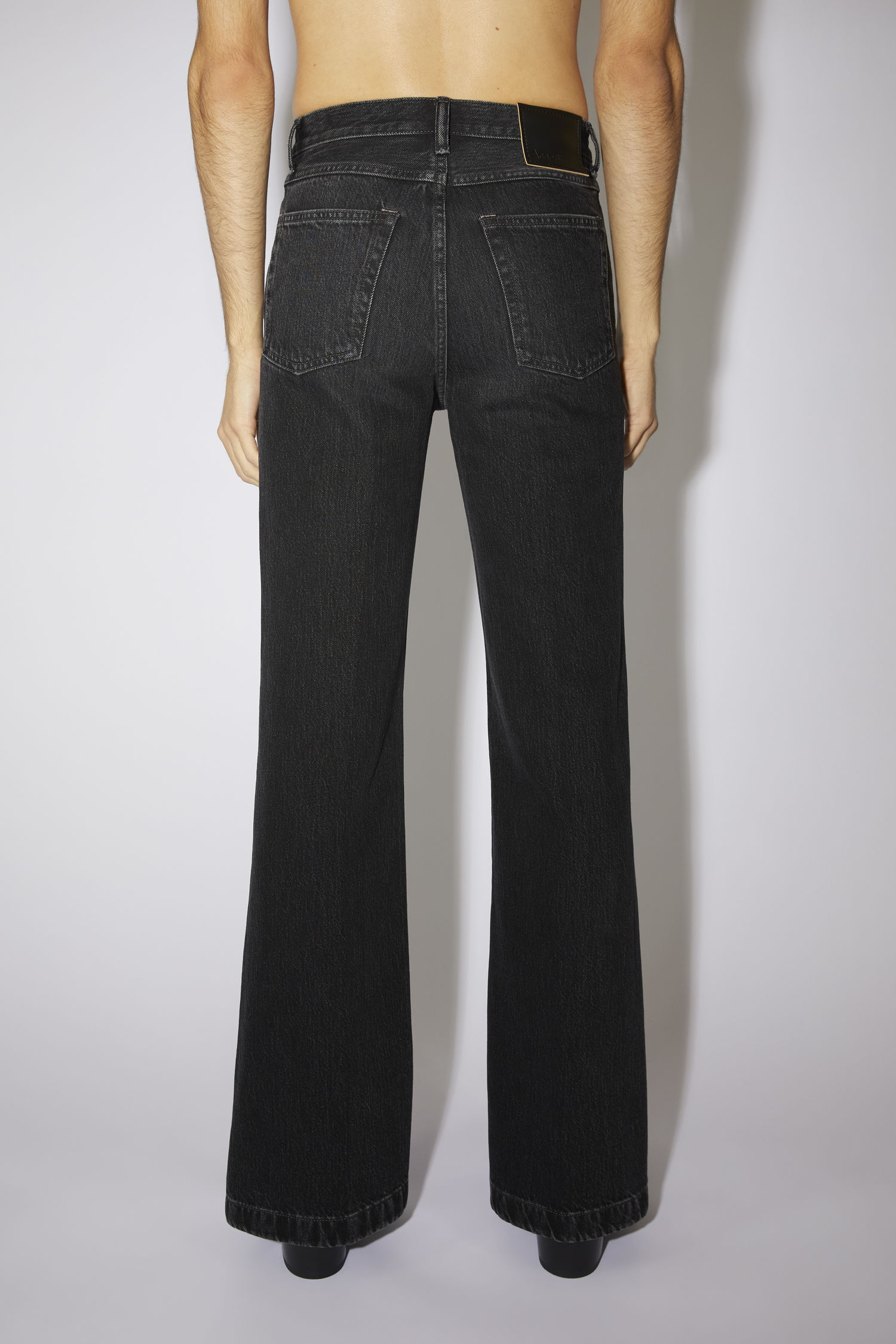 Acne Studios - Bootcut fit jeans - Black