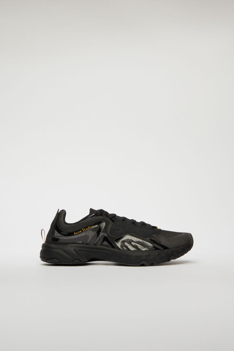 ACNE STUDIOS ACNE STUDIOS FN-WN-SHOE000274 BLACK/BLACK/BLACK TRAIL SNEAKERS