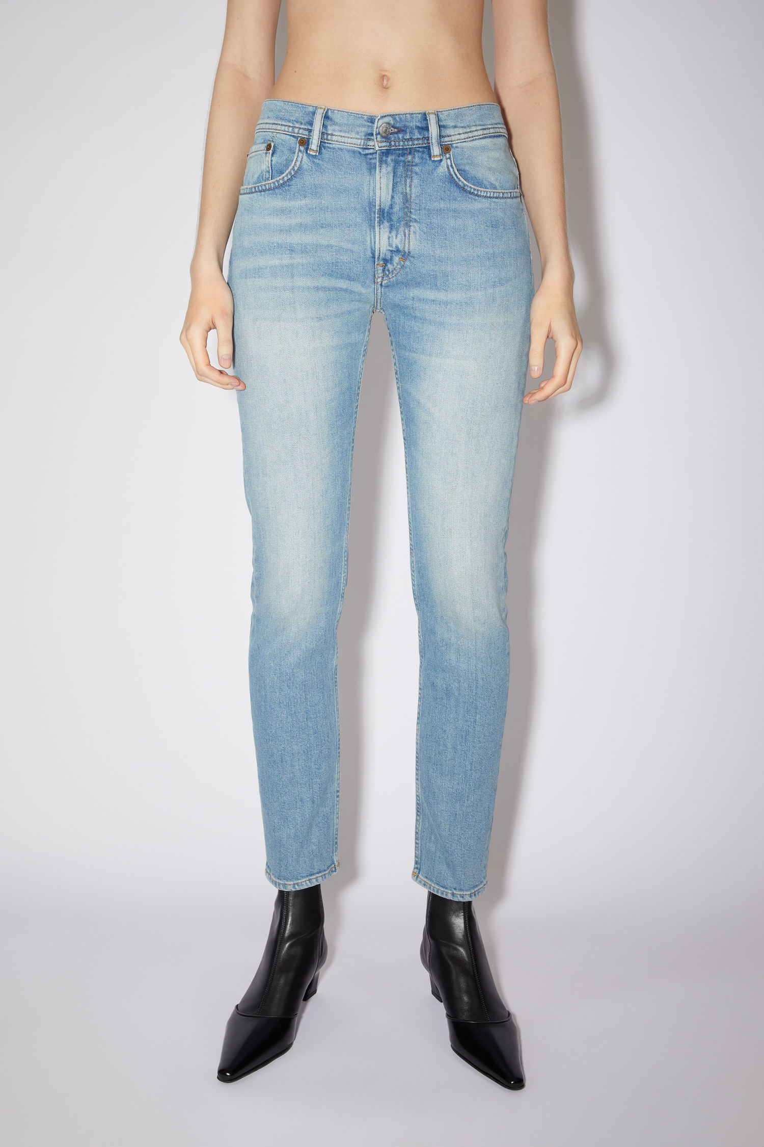 Acne Studios - Tapered fit jeans - Light blue