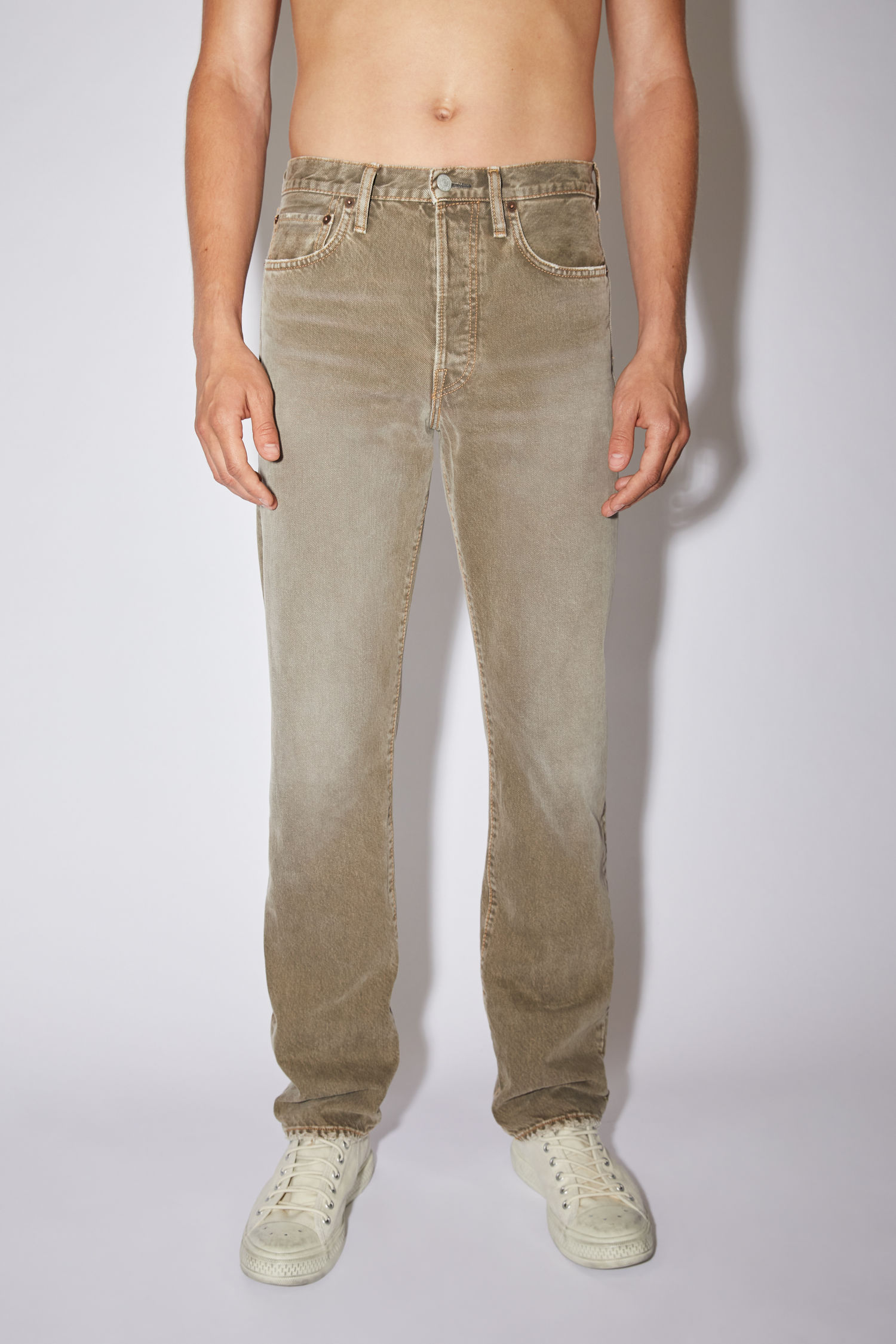 Acne Studios - Straight fit jeans - Beige