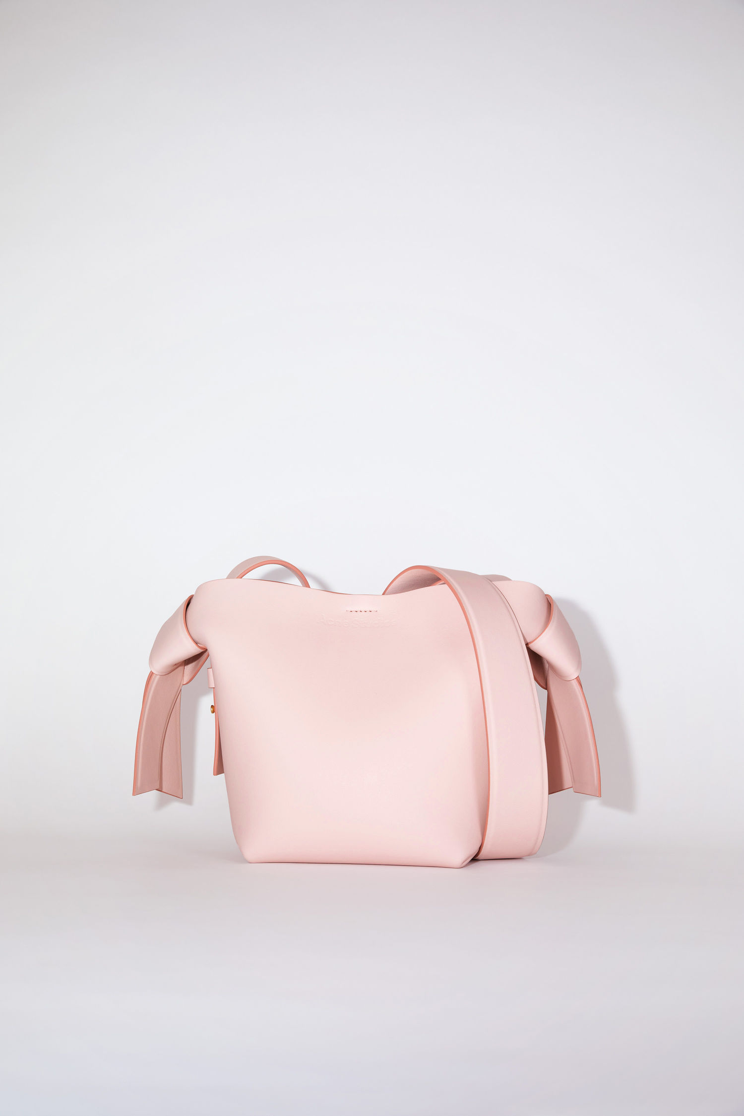 blush leather handbag