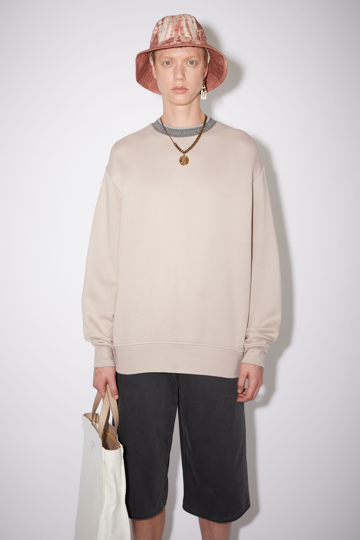 acne studios grey sweatshirt