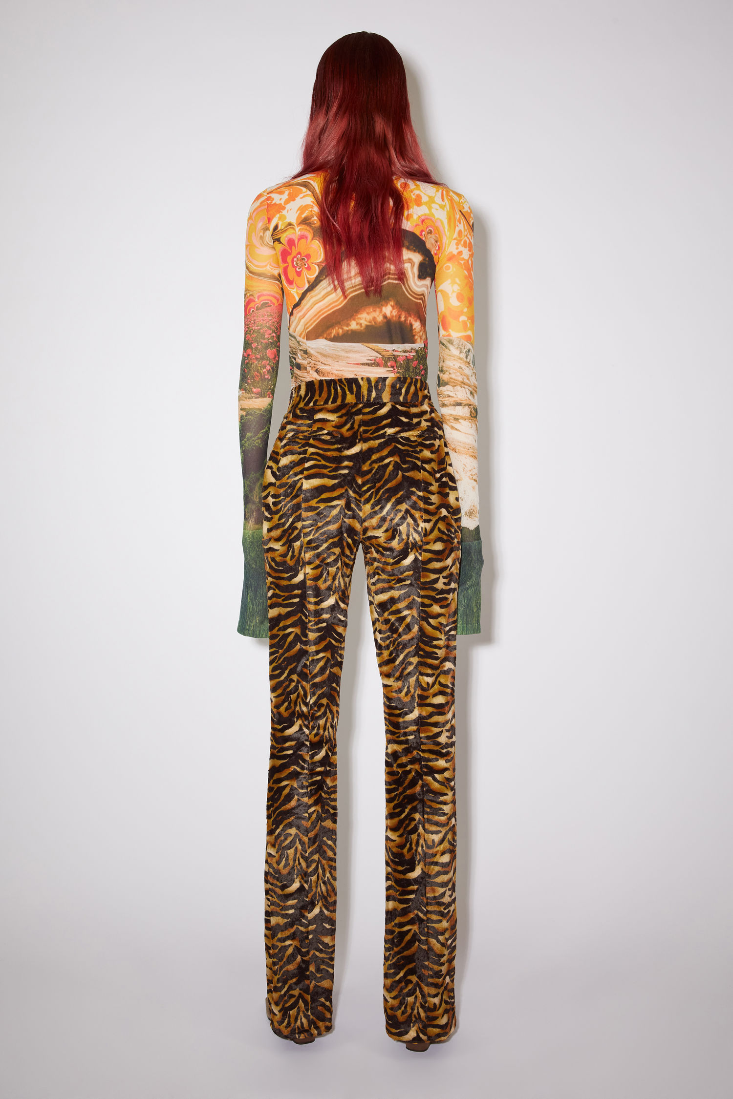 Acne Studios - Tiger print trousers 