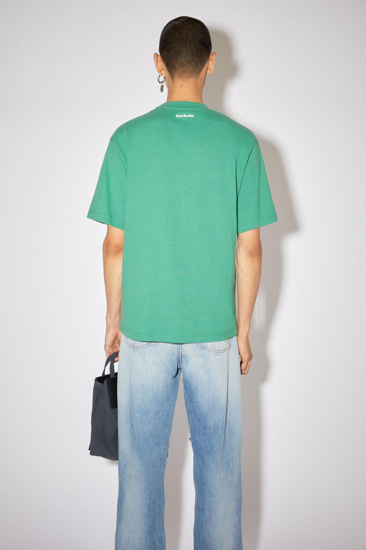 Acne Studios プリントtシャツ エメラルドグリーン