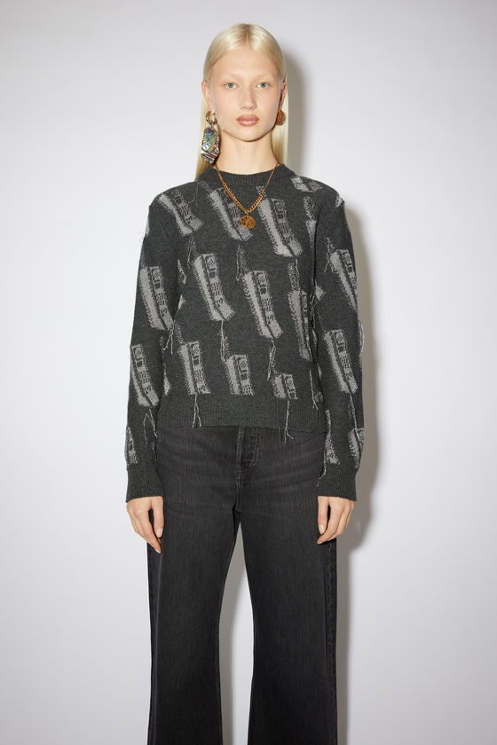 FN-WN-KNIT000355, Anthracite grey