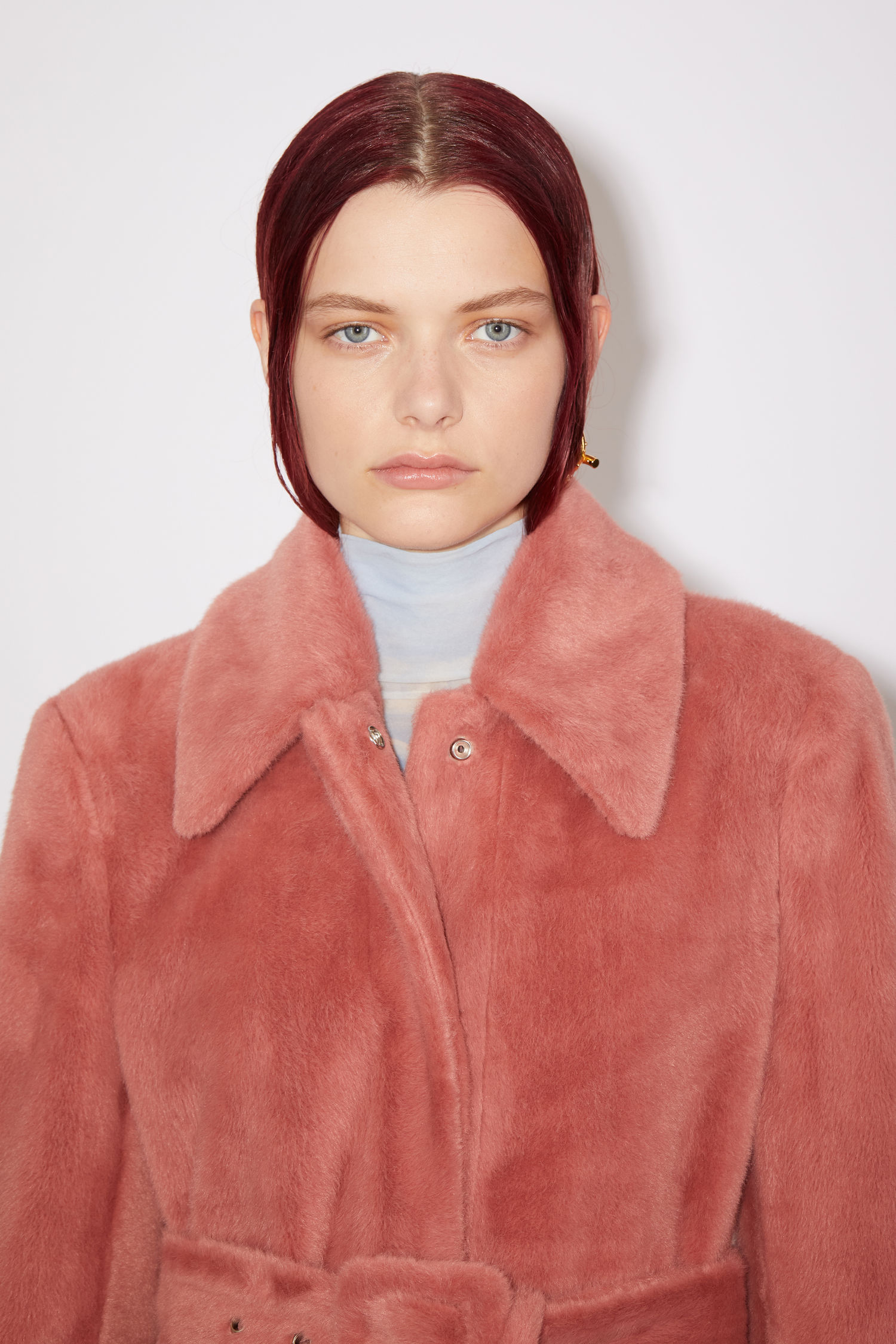 acne pink coat