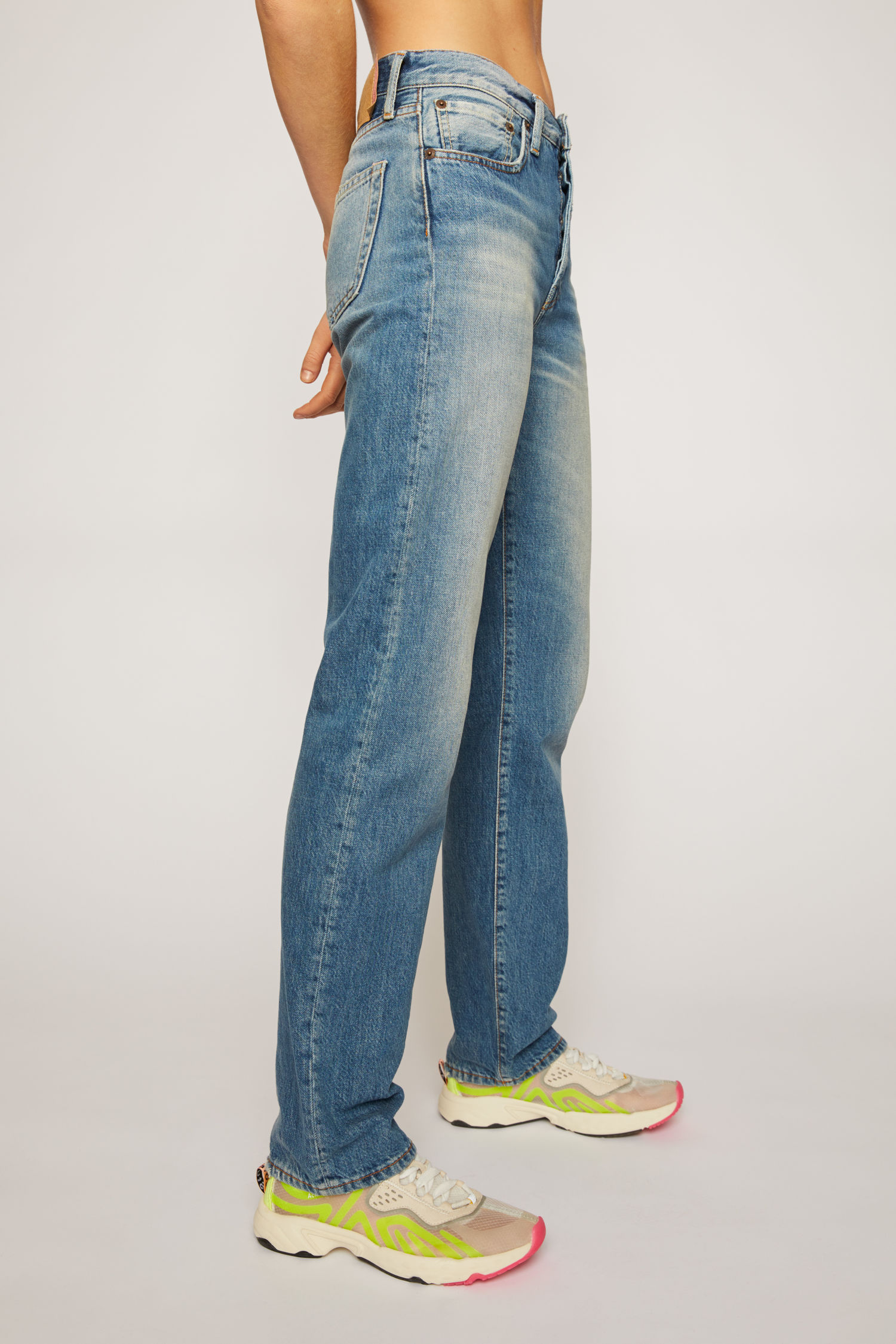 Acne Studios - Classic fit jeans - Mid Blue