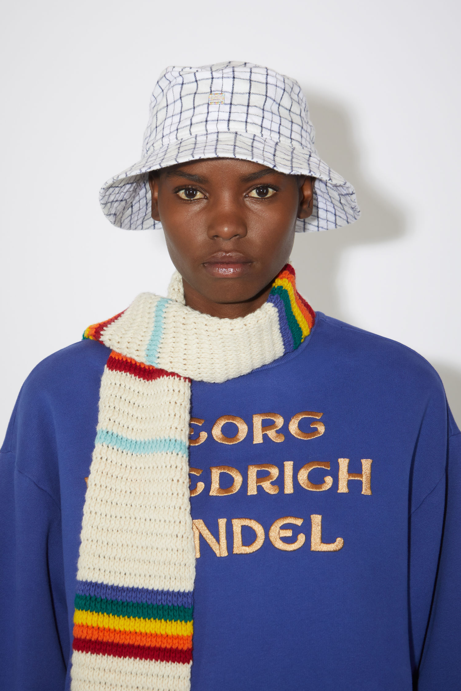 Acne Studios - Flannel bucket hat 