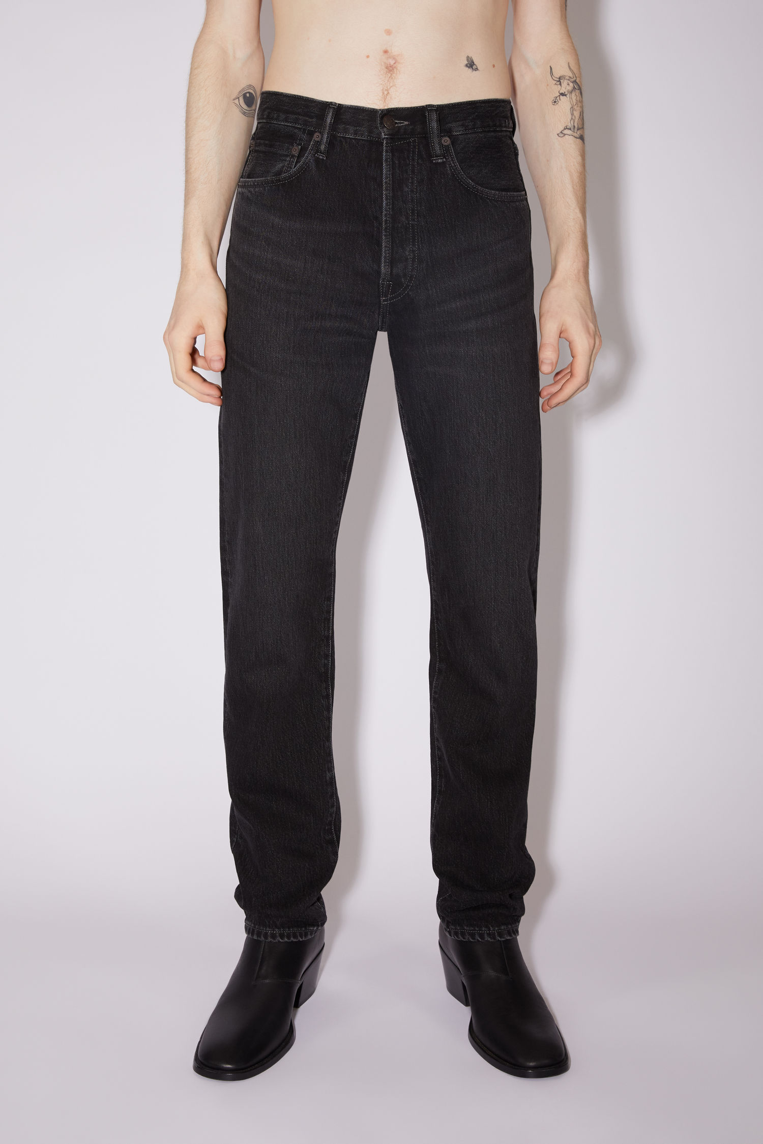Acne Studios - Straight fit jeans - Black