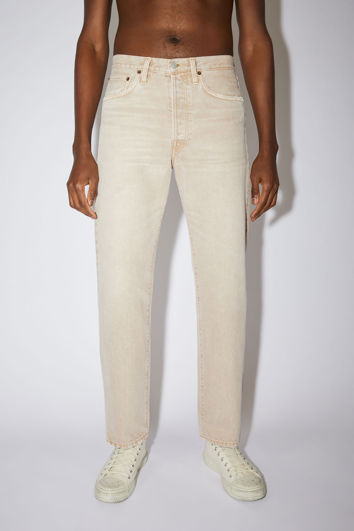 Acne Studios - Loose fit jeans - Light beige/brown