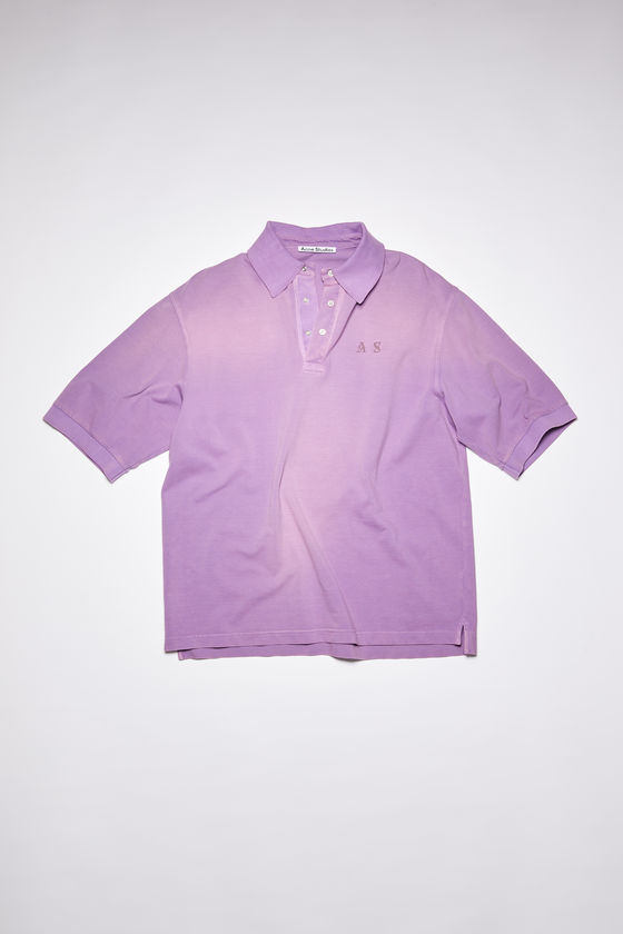 purple polo jacket