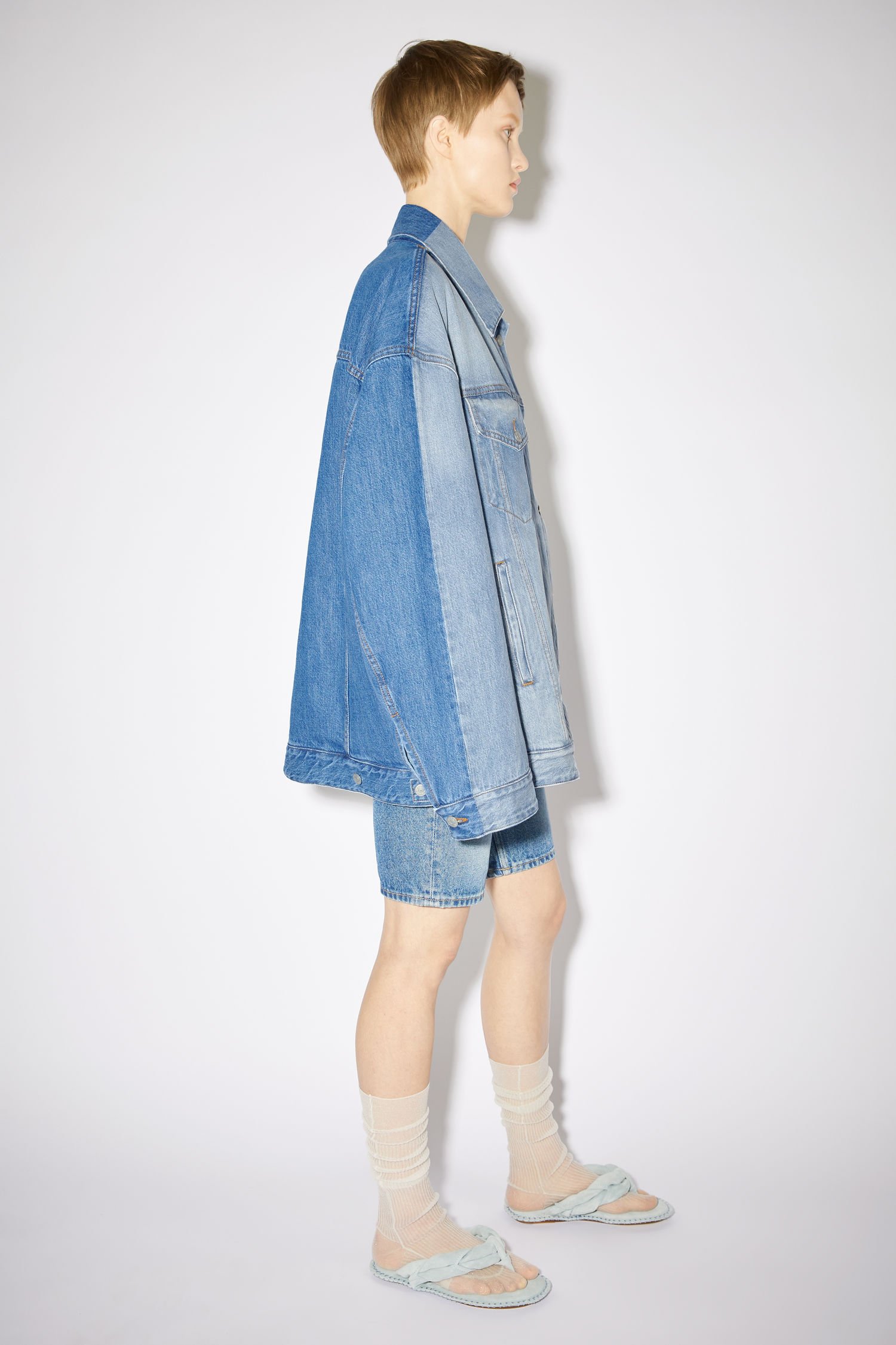 acne studios oversized denim jacket