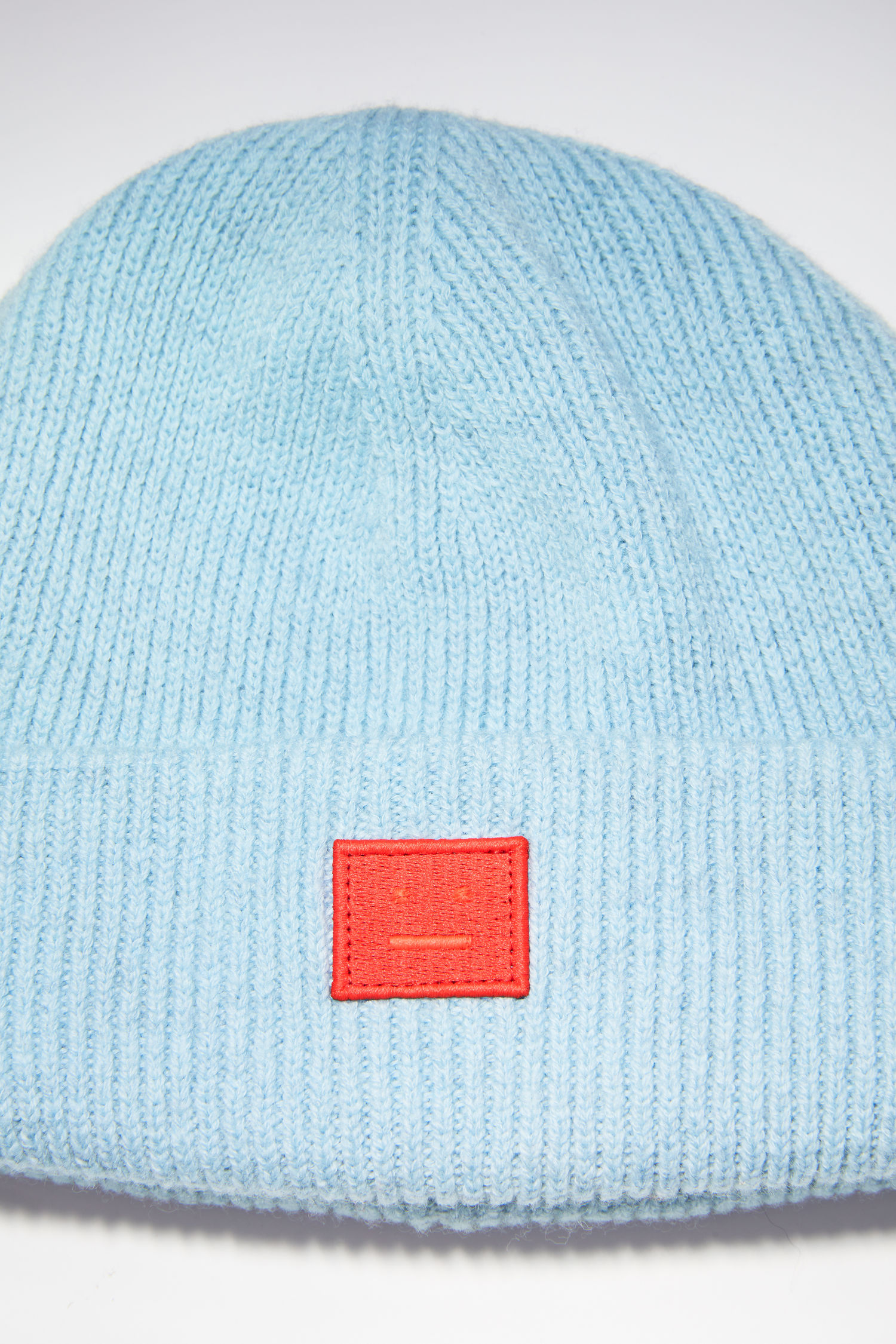 Acne Studios - Rib knit beanie - Powder 