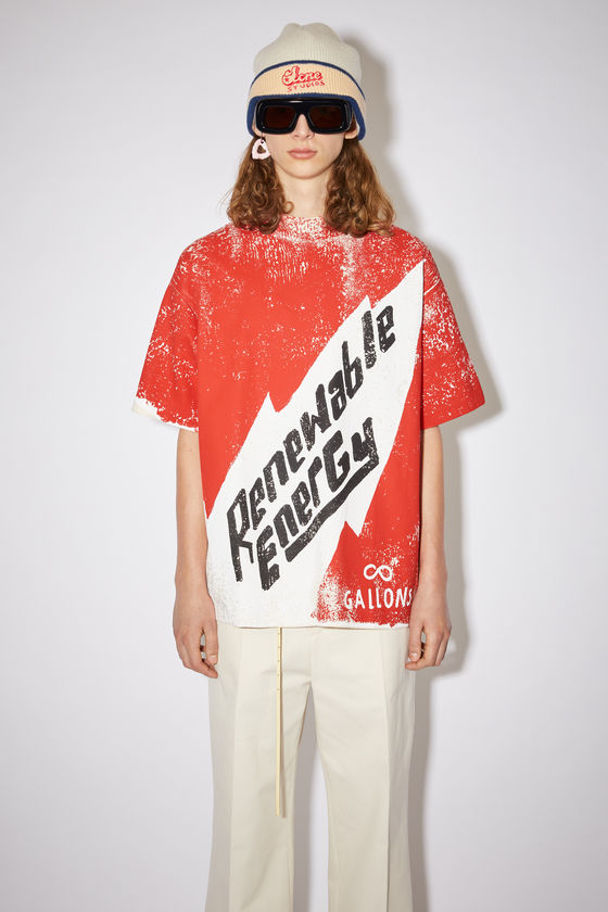 FN-WN-TSHI000403, Red/ecru