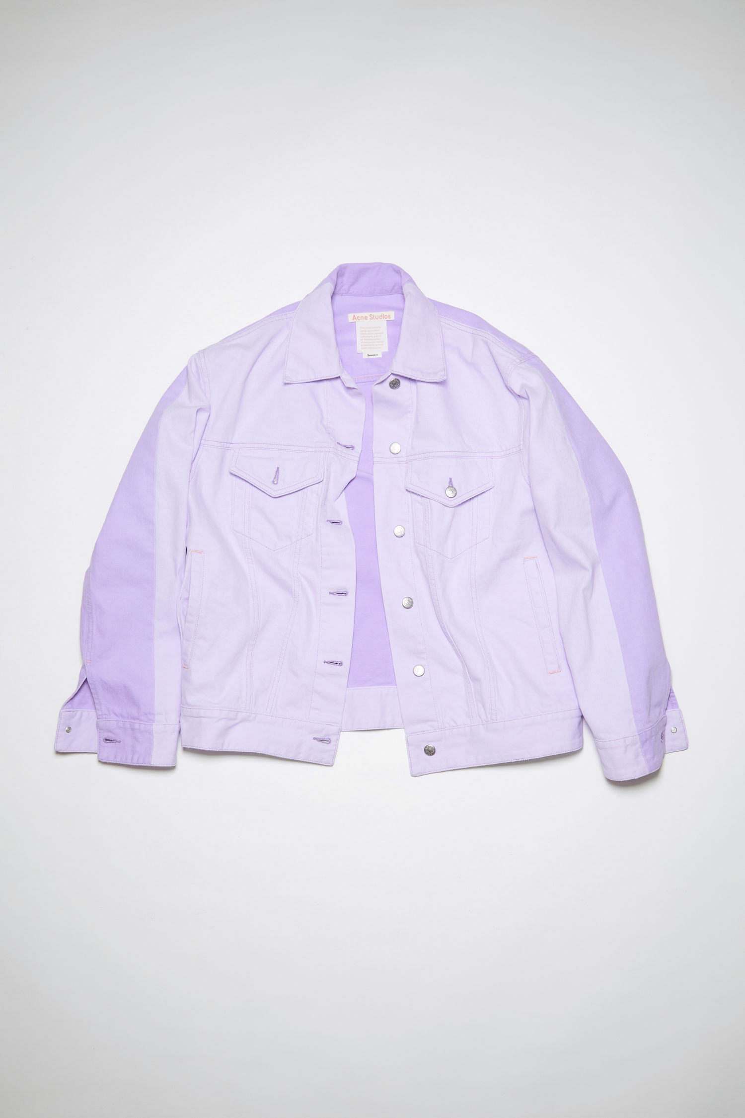 lavender jean jacket