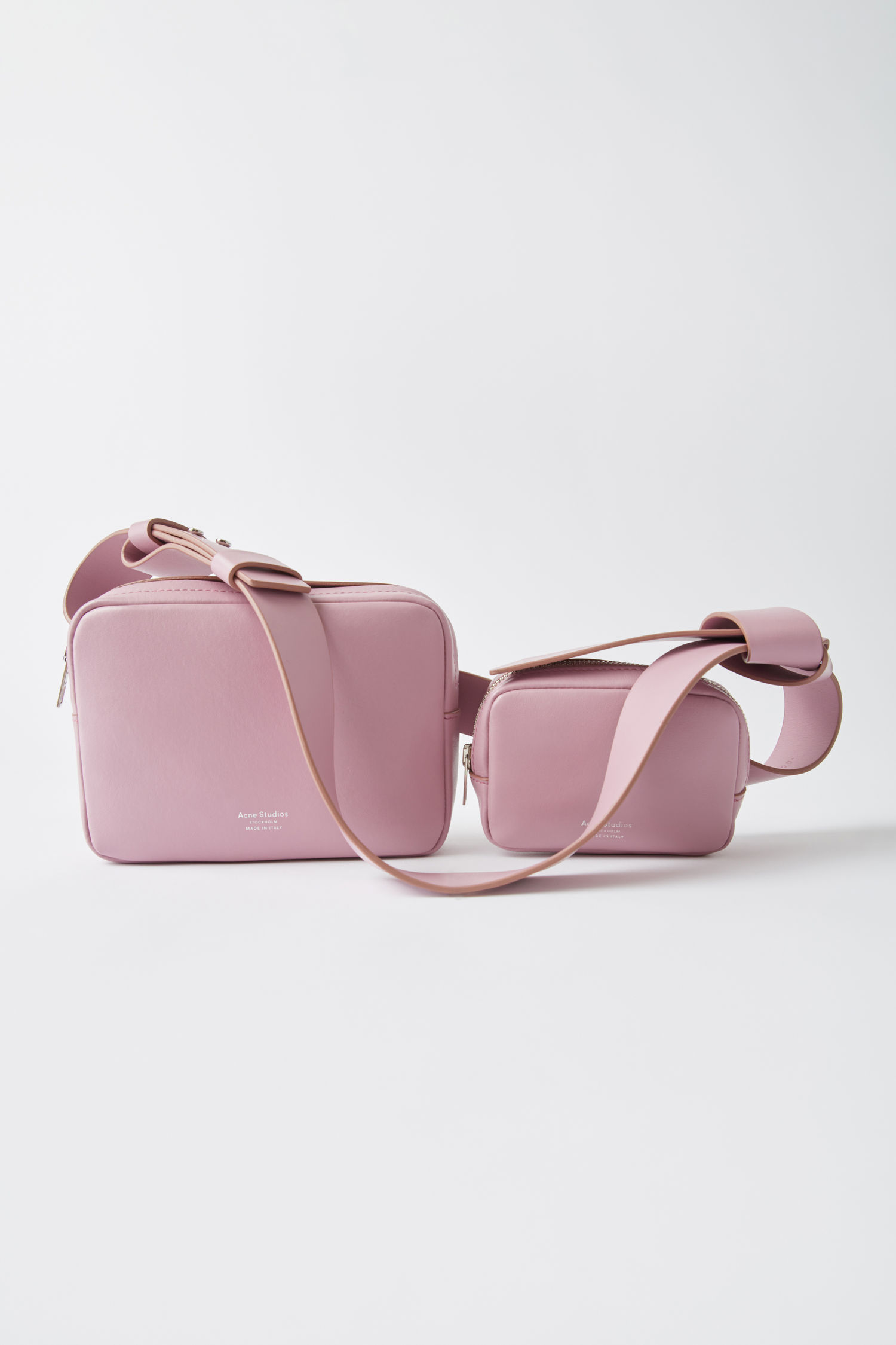 Acne Studios - Leather belt bag Old pink