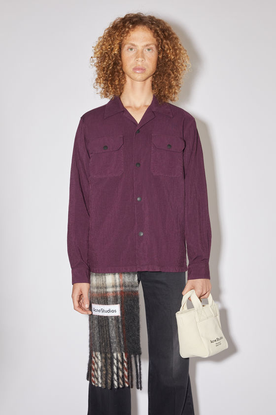 FN-MN-SHIR000397, Maroon red