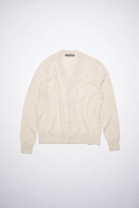 Acne Studios - V-neck cardigan - Cream 