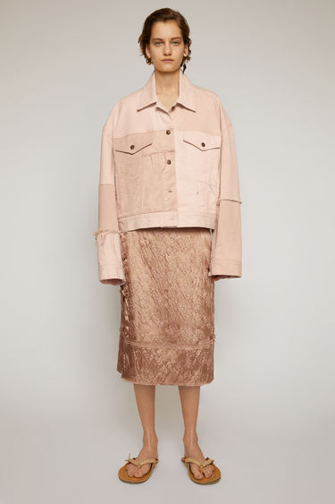 acne studios pink coat