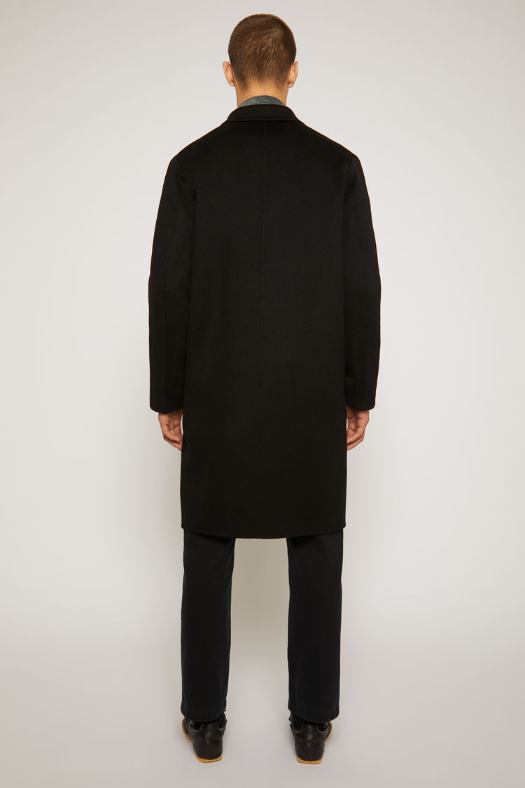 Acne Studios Double-faced Wool Coat Black