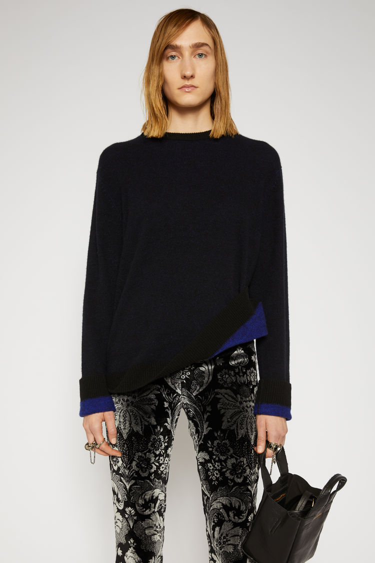 acne studios black sweater