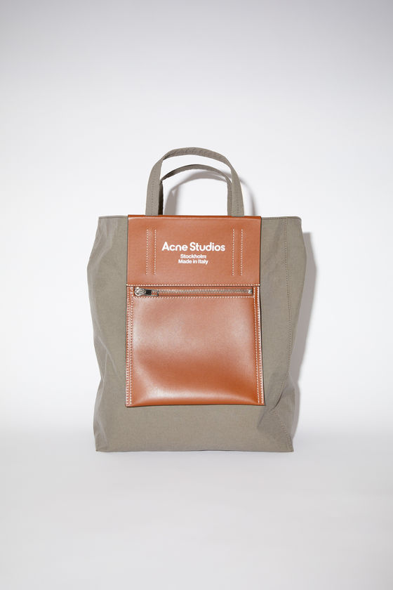 Acne Studios Synthetic Brown & Pink Papery Nylon Tote for Men Mens Bags Tote bags 
