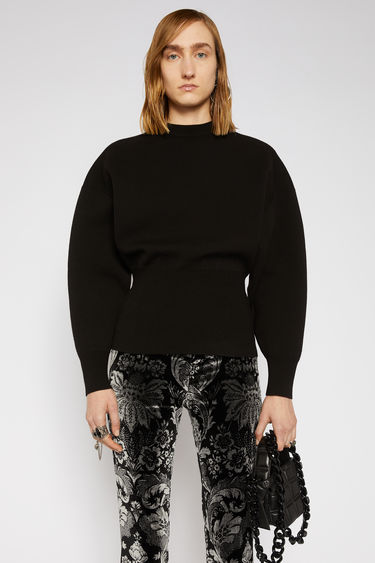 acne studios black jumper