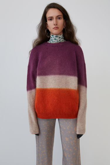 Acne Studios FN-WN-KNIT000211 Purple/pink/orange 375x