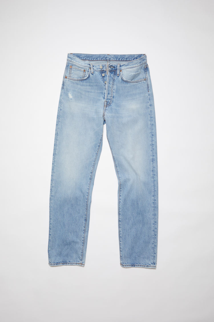 Acne Studios Blue 1996 Jeans In 228 Light Blue