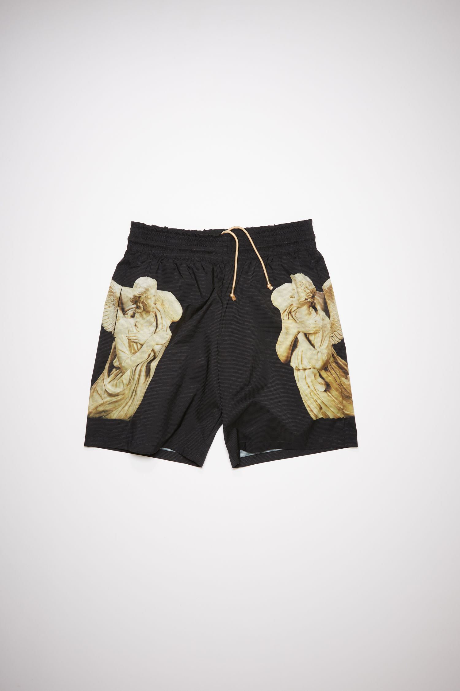 Acne Studios - Printed swim shorts - Black