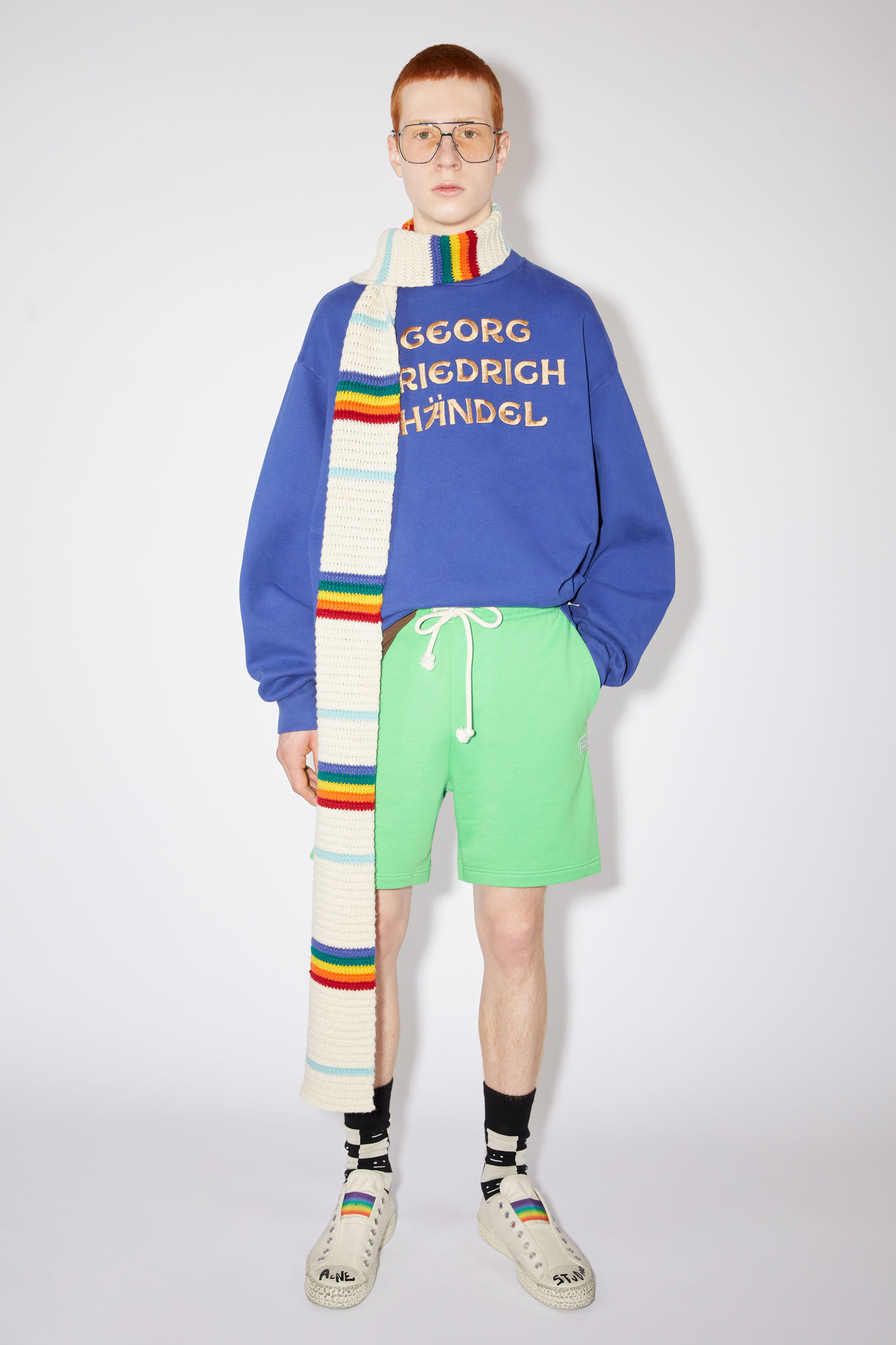 Acne Studios - Fleece sweat shorts 