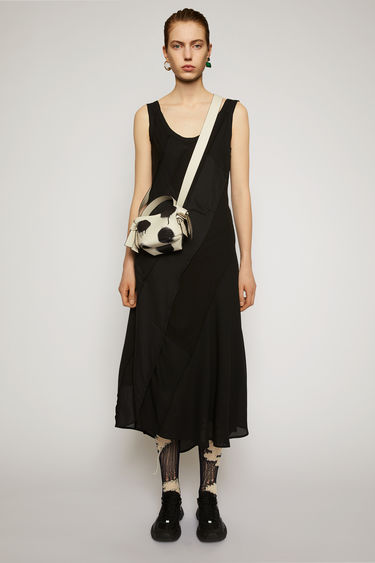 acne black dress
