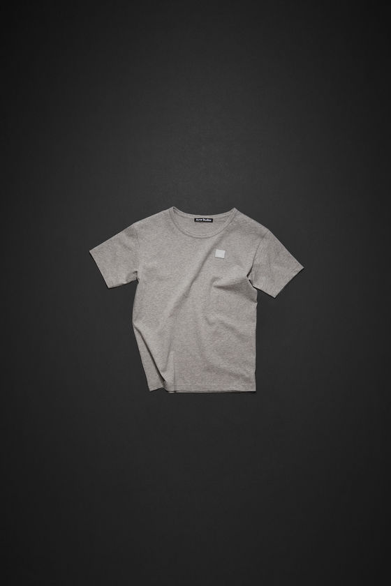 Mini Nash Face, Light Grey Melange