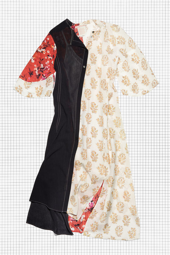 PS-WN-DRES000001, Black/multi