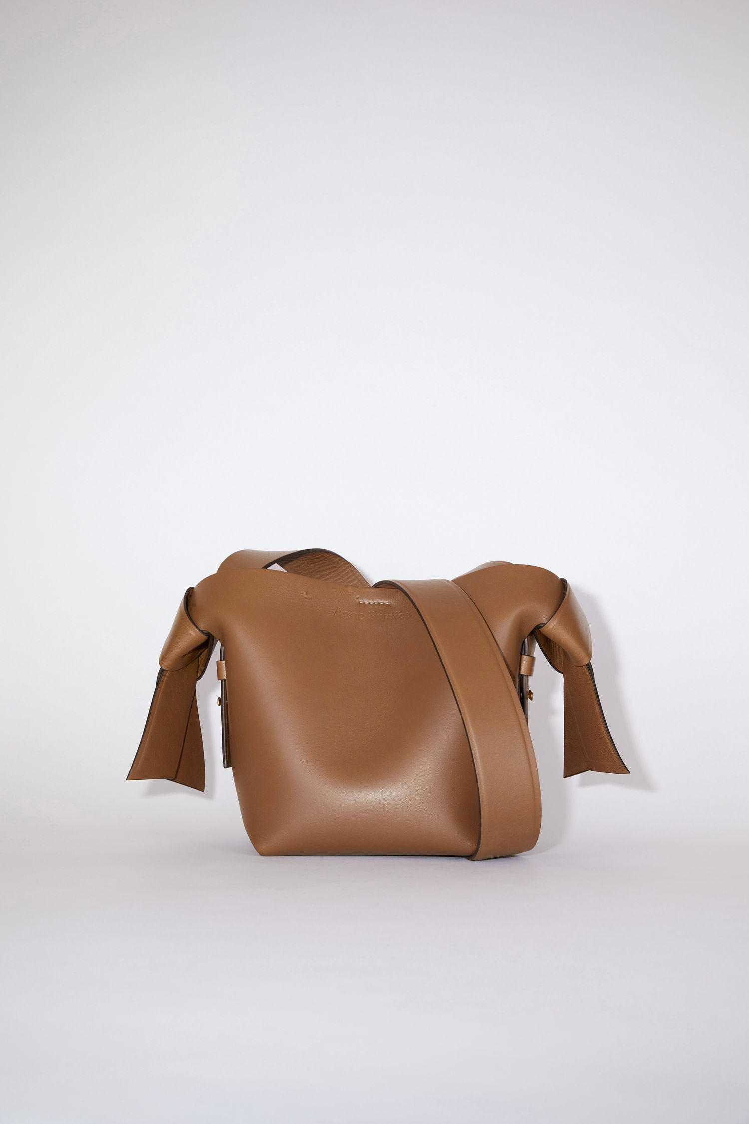 Acne Studios Mini shoulder bag Camel brown