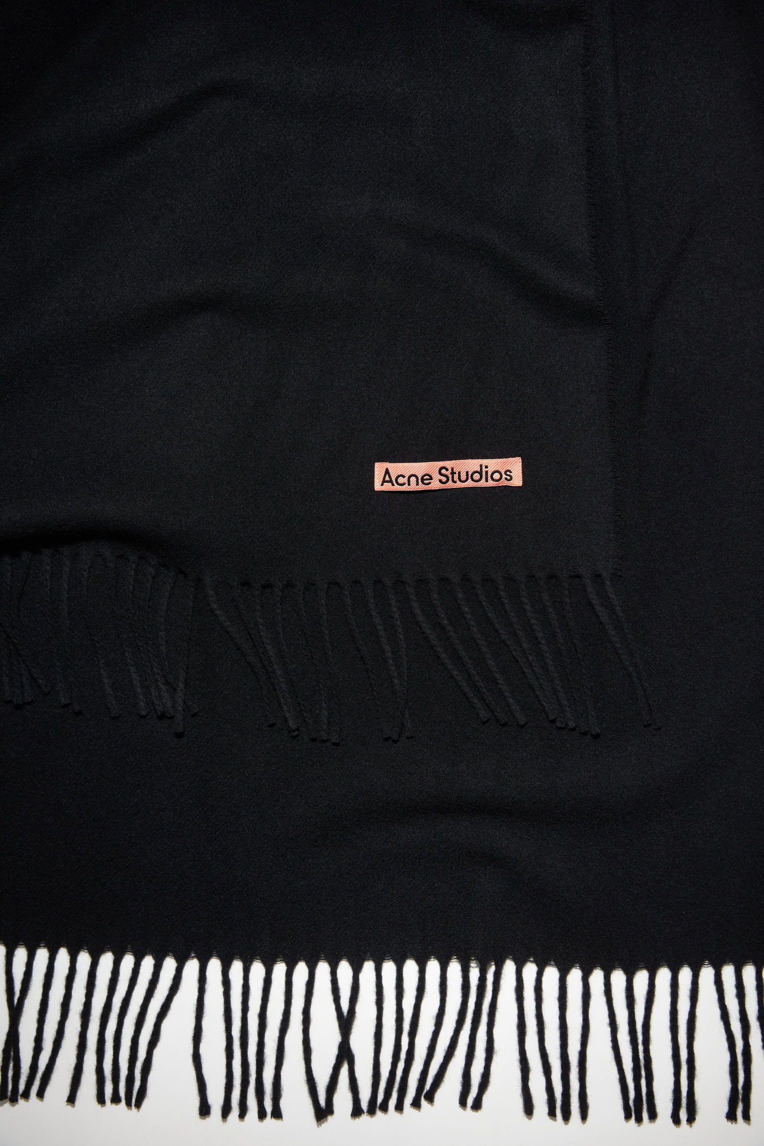 acne studios scarf black