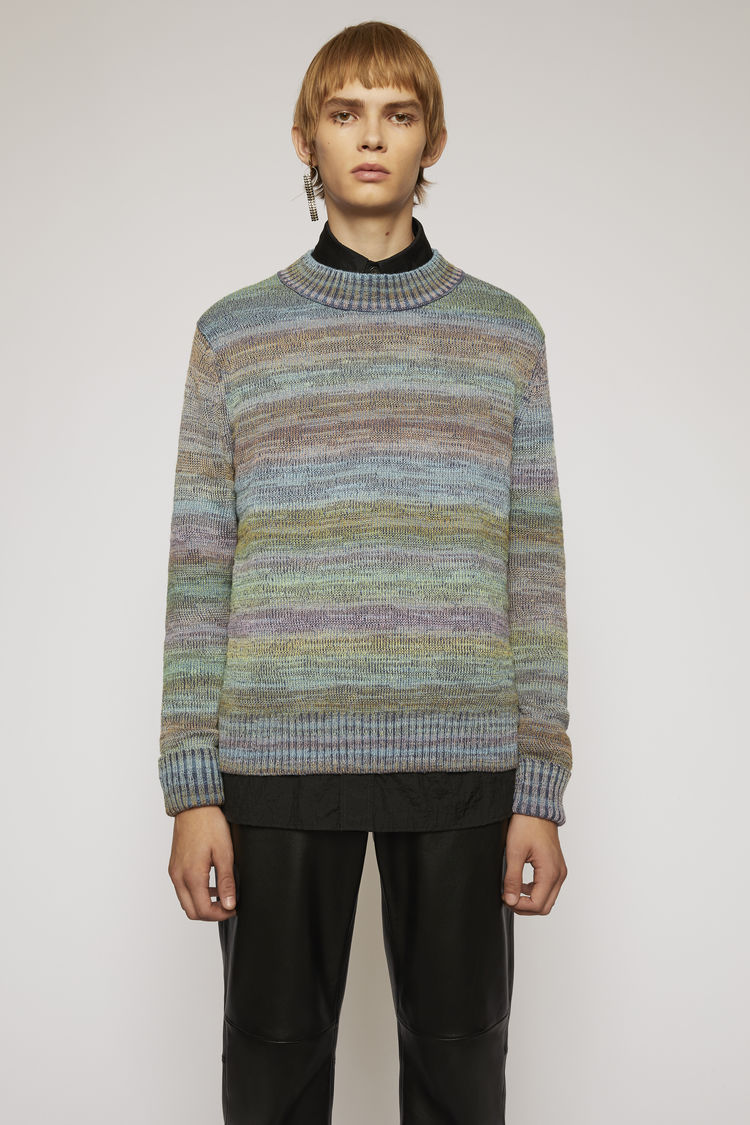 アクネストゥディオズ FN-MN-KNIT000140 Summer Mix Pullover Sweater