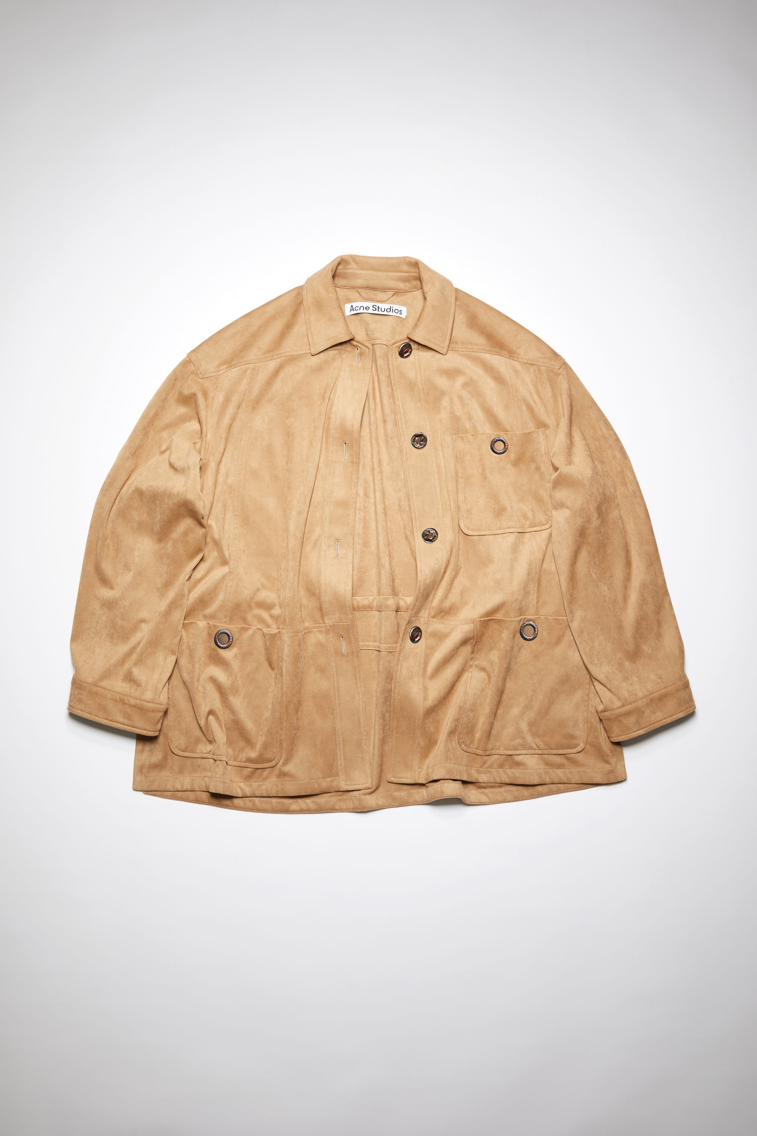 light suede jacket