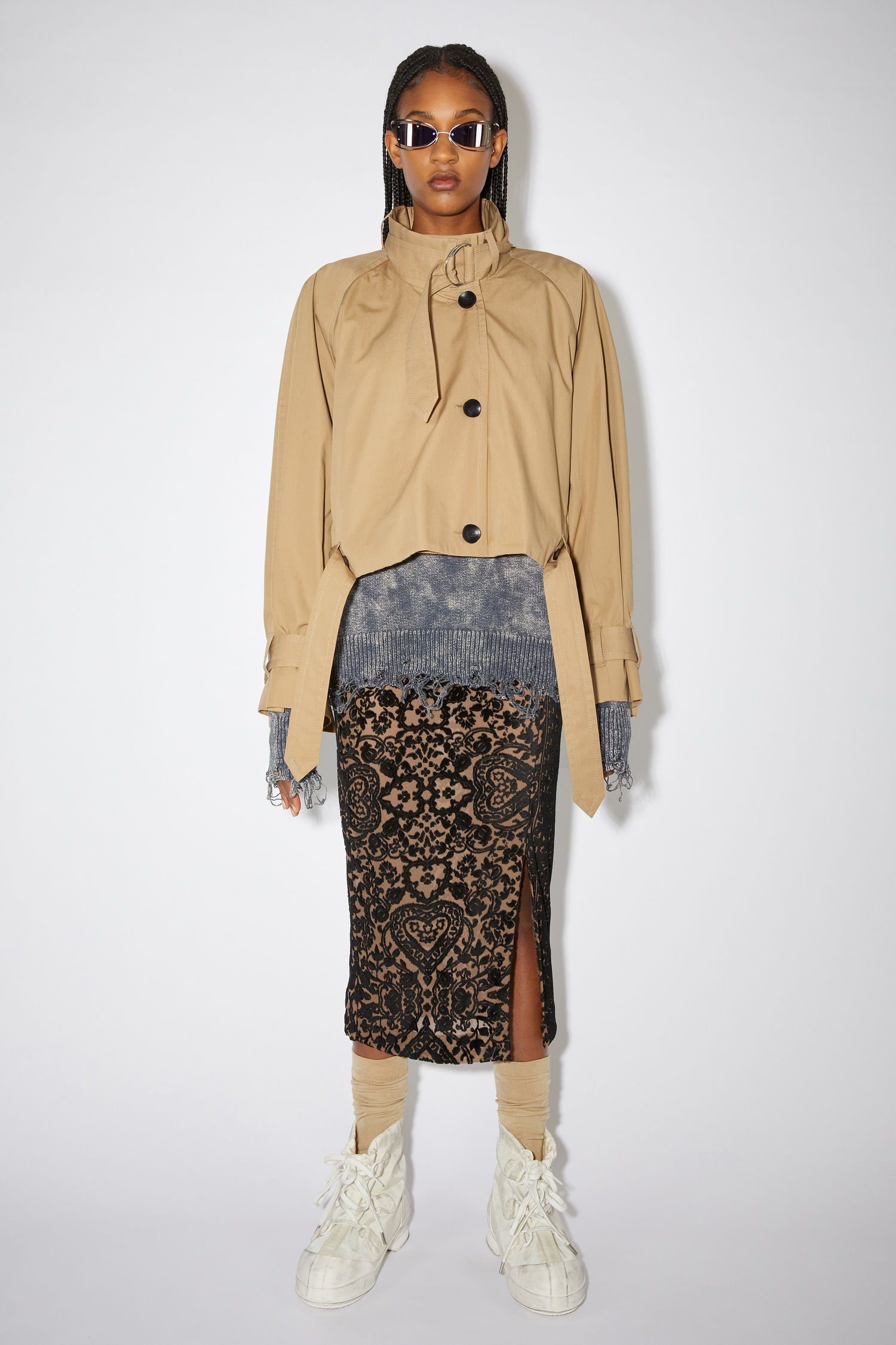 Acne Studios - Casual cotton jacket - Beige