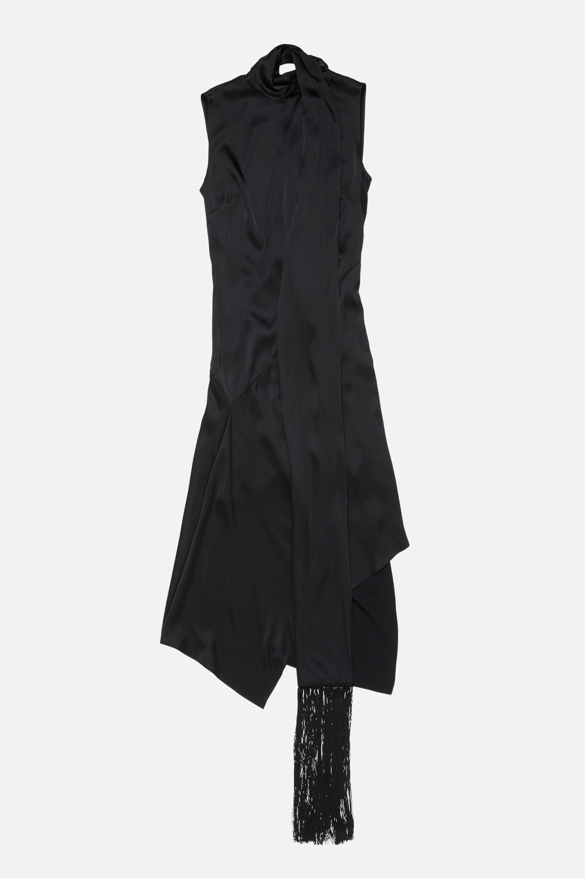 Satin Dress - Black