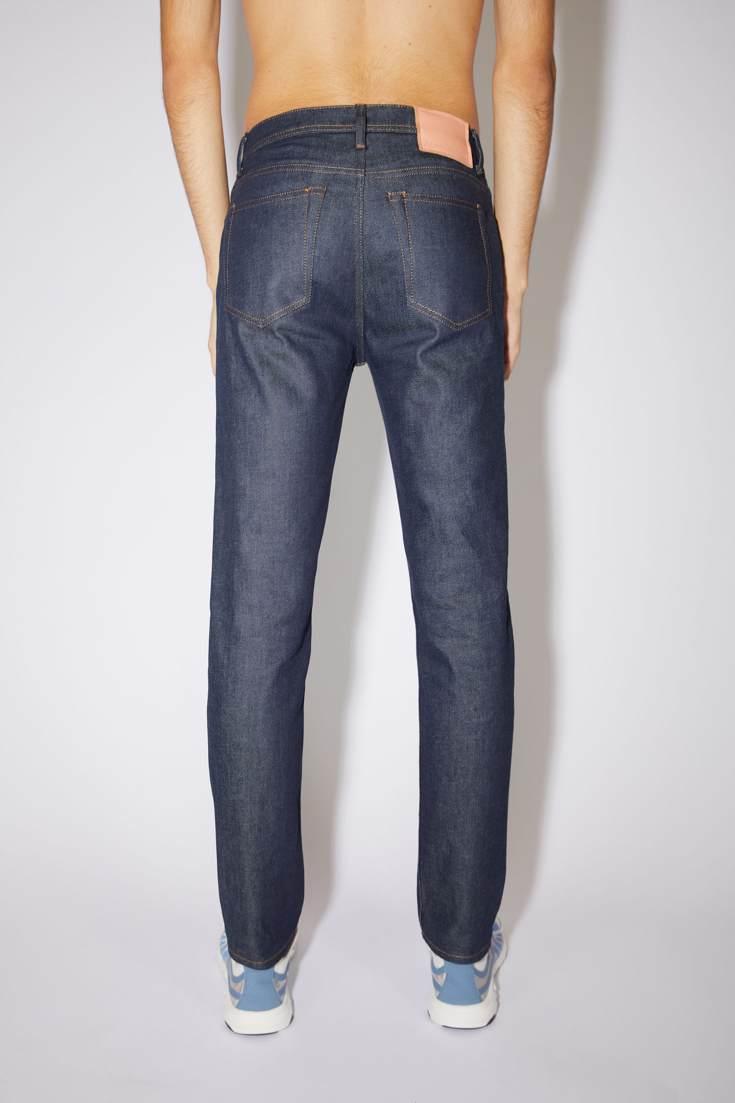 Slim tapered jeans - Indigo blue