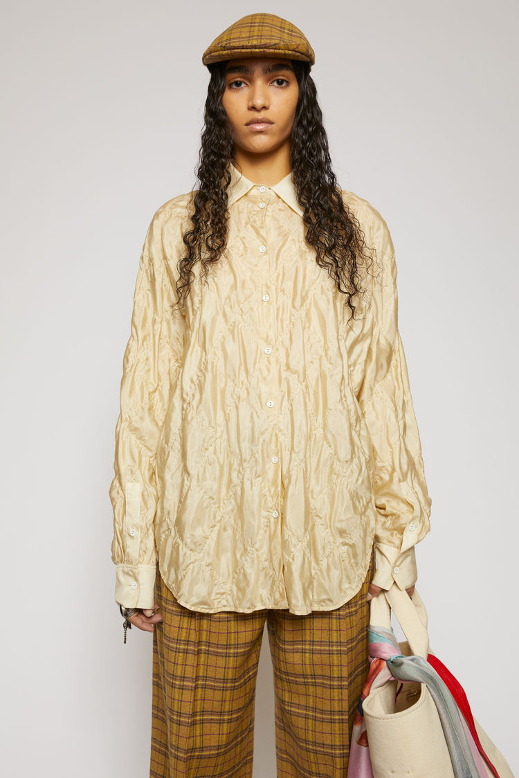 acne studios silk shirt