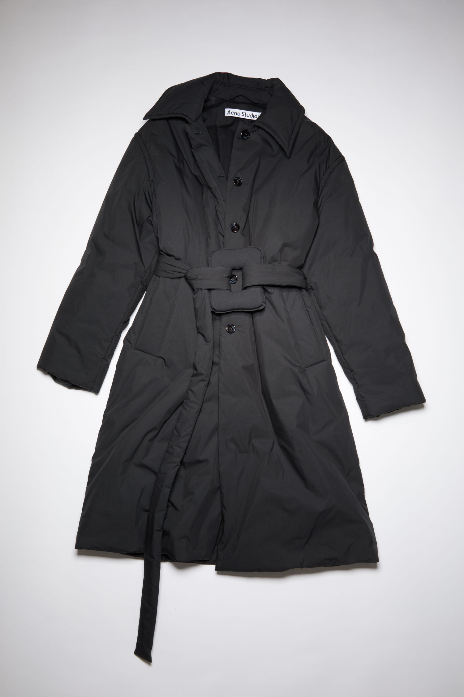 acne studios belted coat