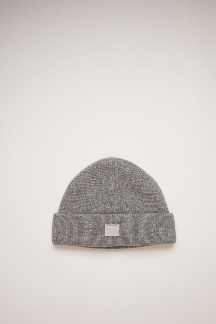 acne studios grey beanie