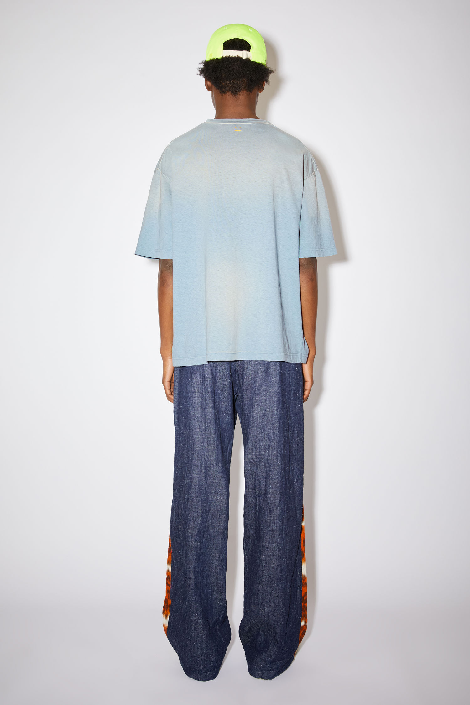 Crew neck t-shirt - Dusty blue
