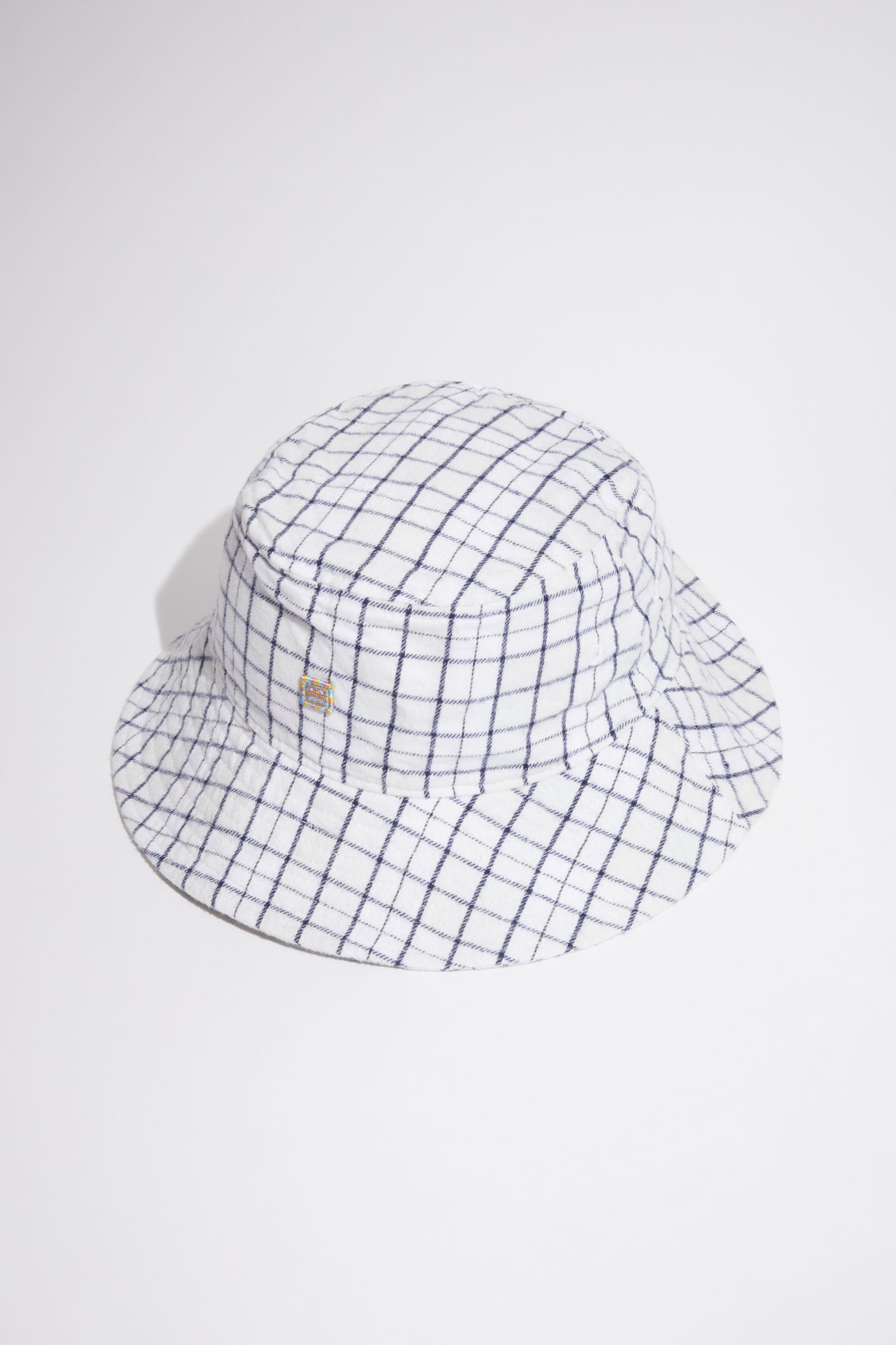 Flannel bucket hat - Optic white 