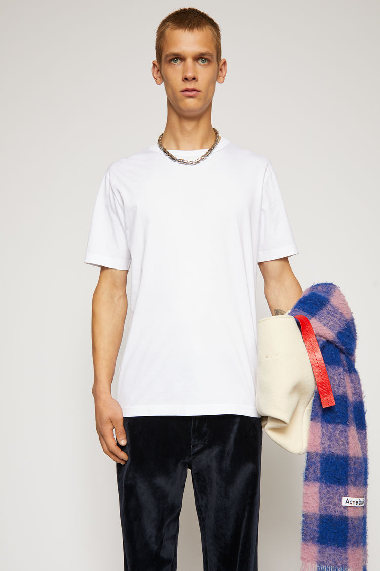 ACNE STUDIOS Slim fit t-shirt Optic White