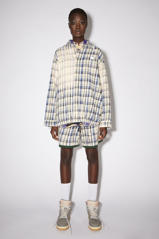 FA-UX-SHIR000019, Oat beige/blue