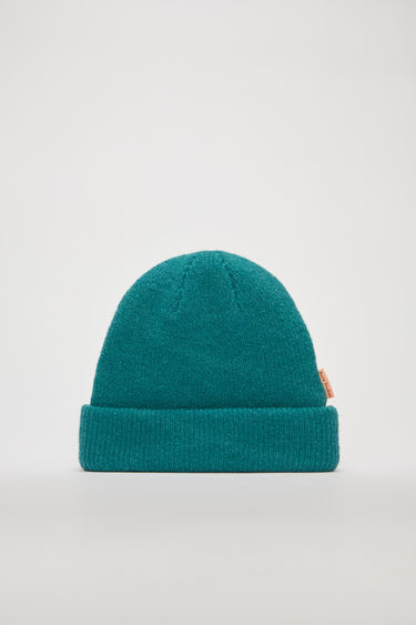 acne studios ribbed wool beanie
